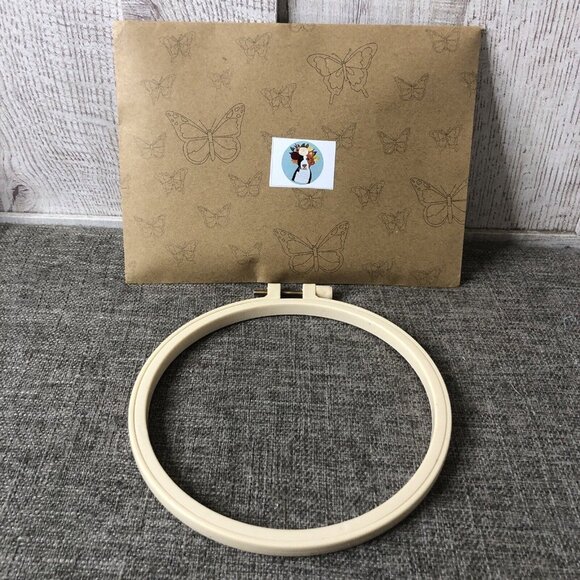 Embroidery Kits Puppy Dog Cat Rabbit Flowers Set of 2 Craft Spring Summer - Picture 7 of 8